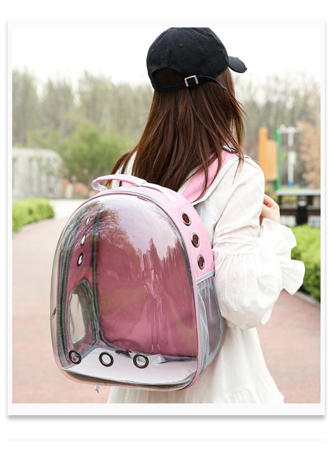 Cat Backpack - Portable Transparent Space Capsule Design