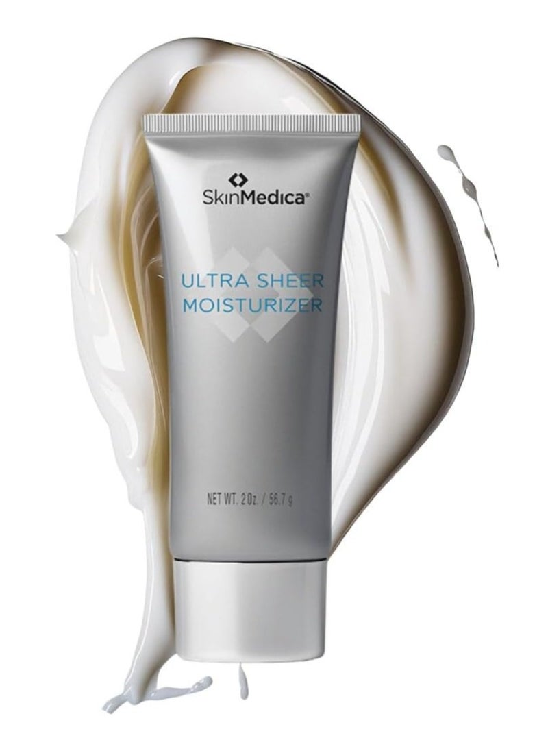 SkinMedica Ultra Sheer Moisturizer - Face Moisturizer That is an Oil-Free Lotion to Improve Hydration and Skin Appearance, 2 Oz