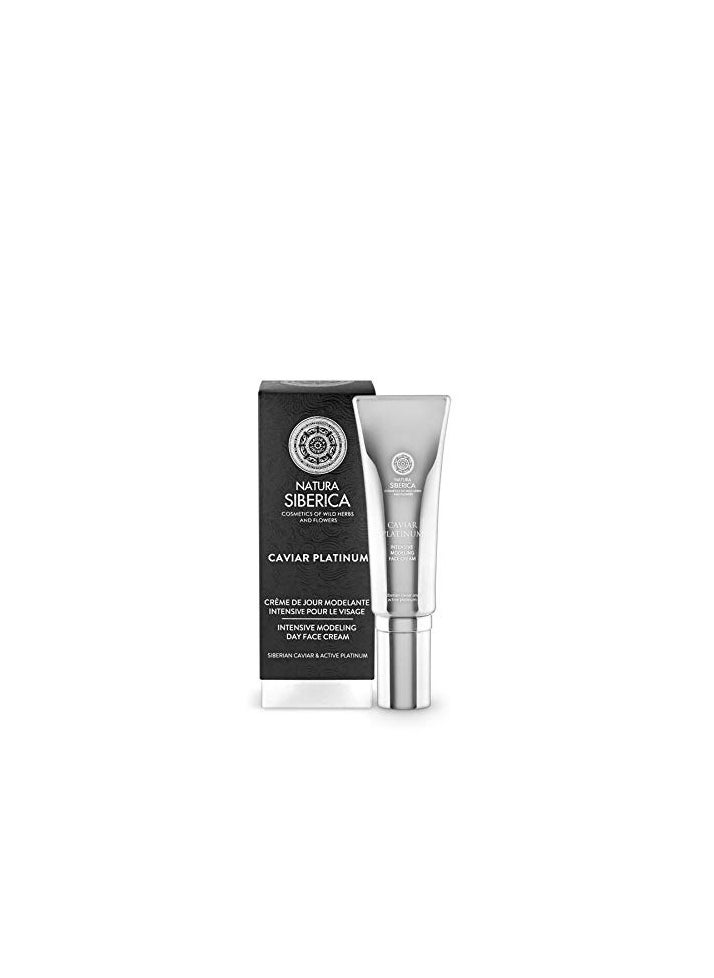 Natura Siberica Caviar Platinum Intensive Modeling Day Face Cream, 30 ml