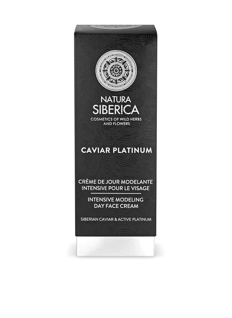 Natura Siberica Caviar Platinum Intensive Modeling Day Face Cream, 30 ml