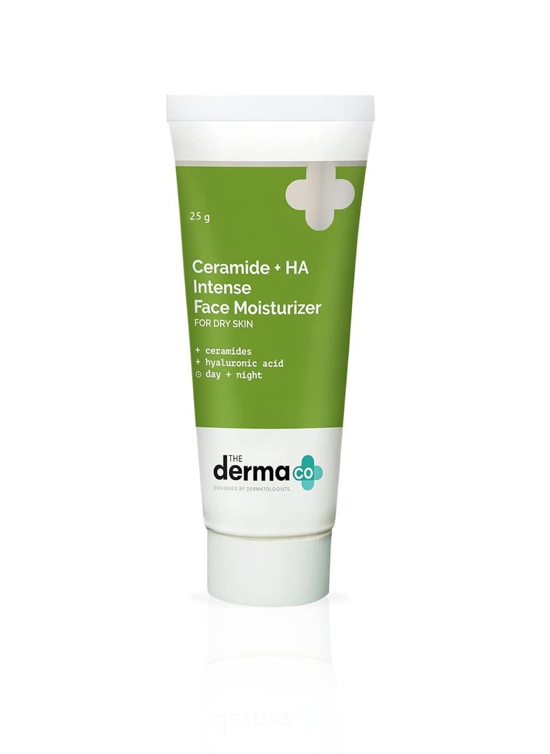 Ceramide + HA Daily Face Moisturizer for Dry Skin | Relieve Dullness & Gives Long Lasting Hydration | Locks in Moisture with Hyaluronic Acid | 0.88 Oz/25g