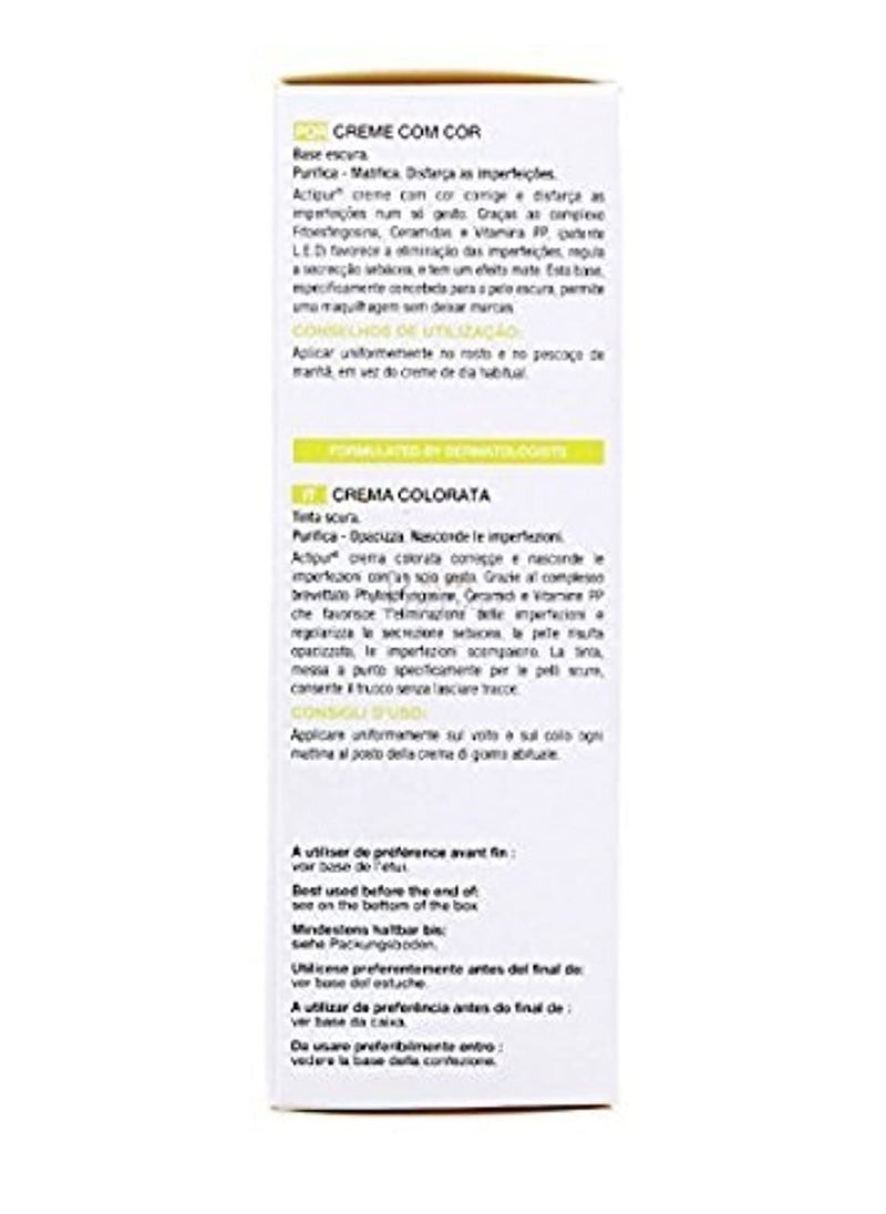 NOREVA LED ACTIPUR Crème Anti-Imperfections Teintée Dorée