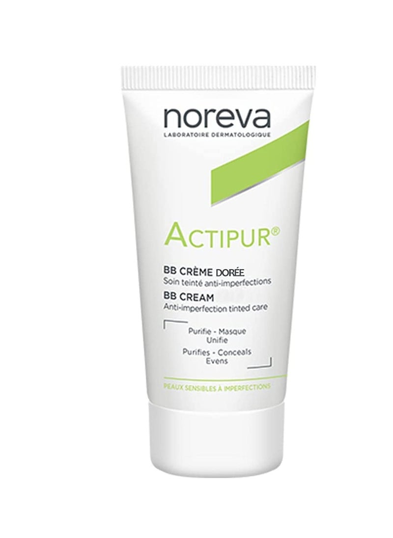 NOREVA LED ACTIPUR Crème Anti-Imperfections Teintée Dorée