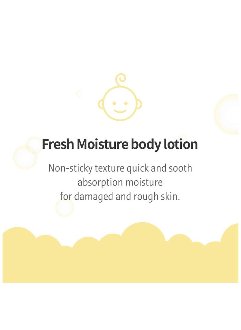 Illiyoon Fresh Moisture Lotion - High Moisturizing Effect For Damaged and Rough Skin, Korean Skincare (350ml)