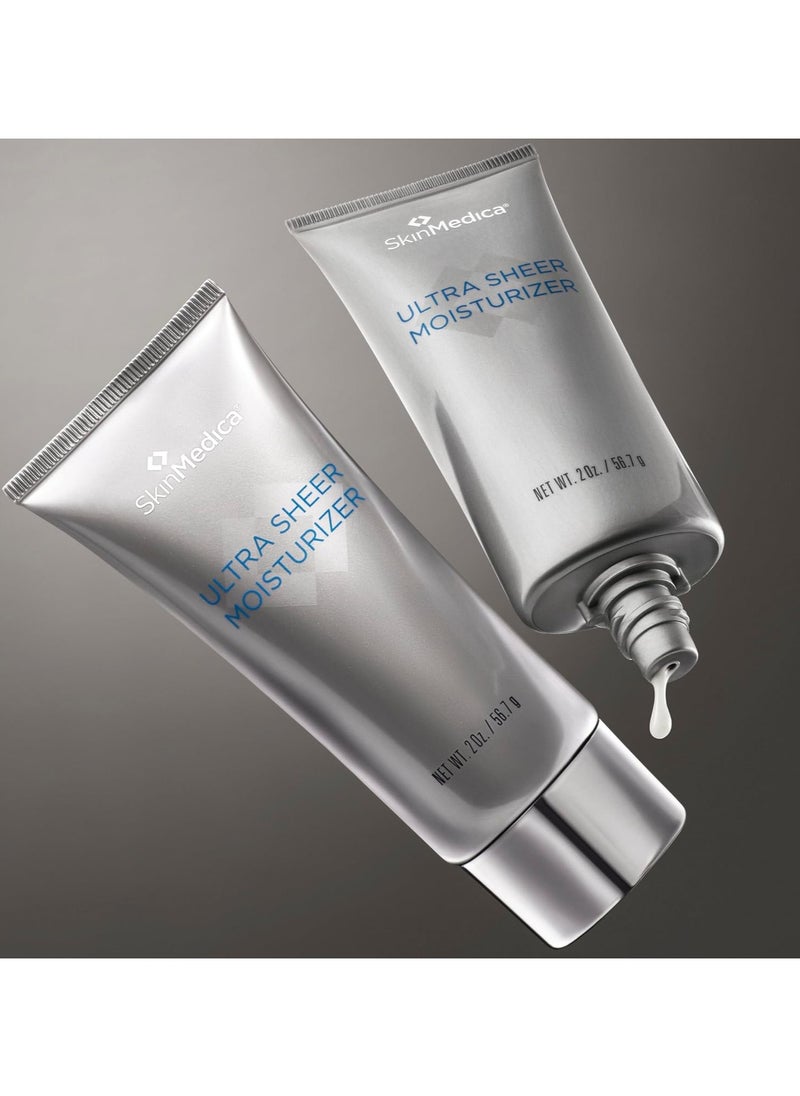 SkinMedica Ultra Sheer Moisturizer - Face Moisturizer That is an Oil-Free Lotion to Improve Hydration and Skin Appearance
