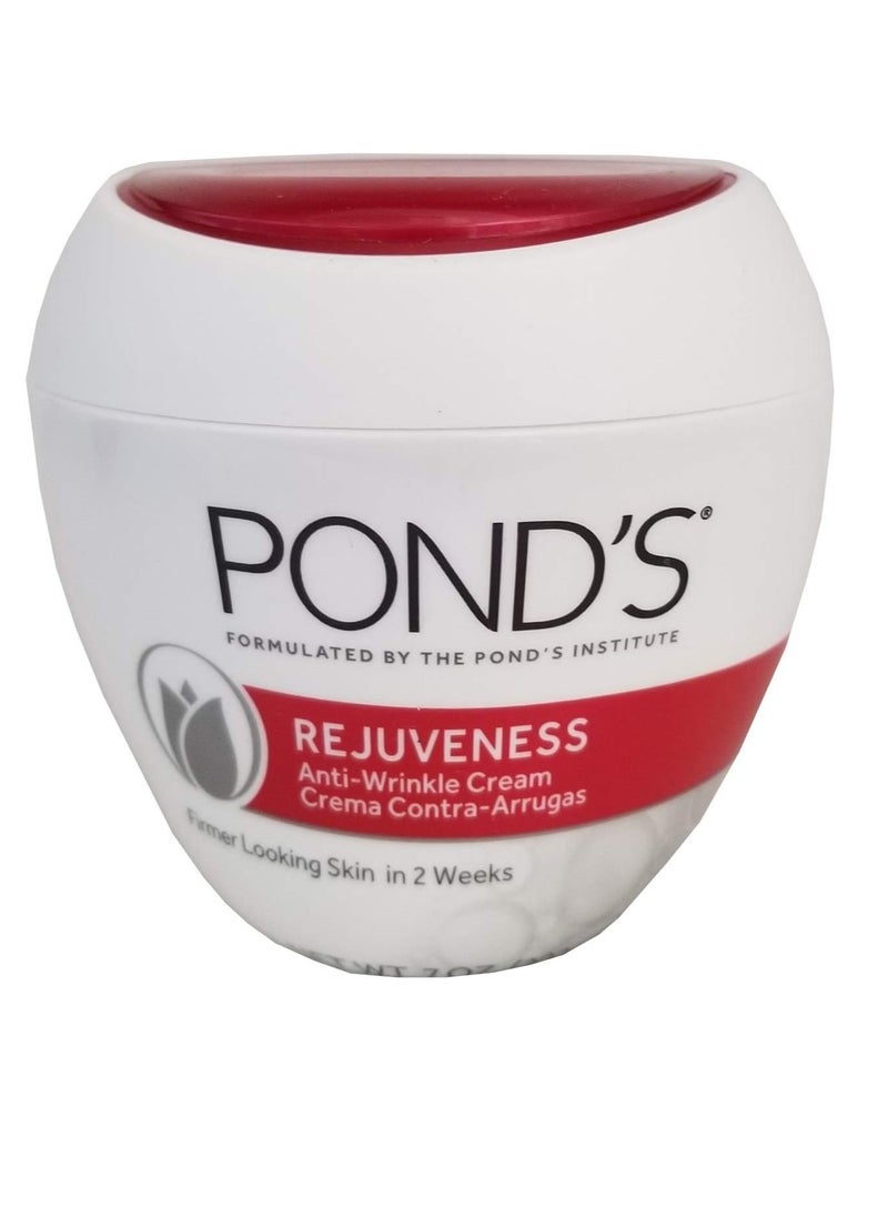 Pond's Rejuveness Anti-Wrinkle Cream, 7 oz (200 g) (Bundle of 4)