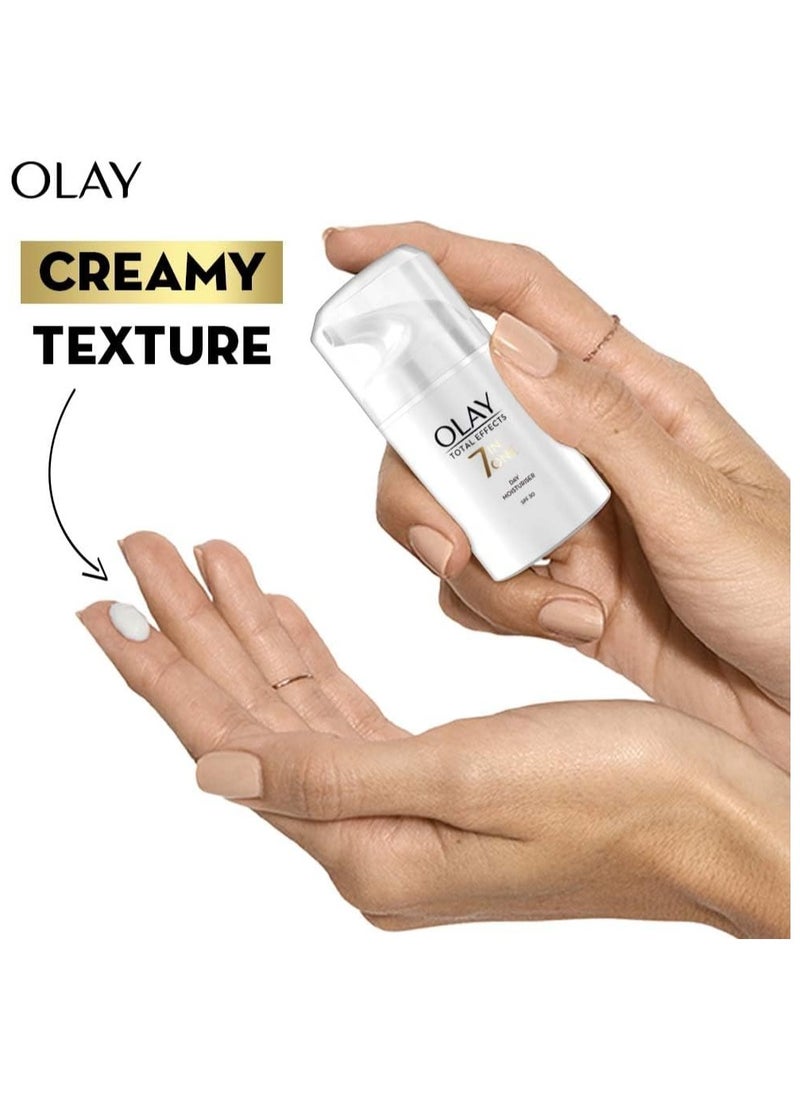 Olay Total Effects 7in1 Fragrance Free Moisturiser With Niacinamide, 37ml