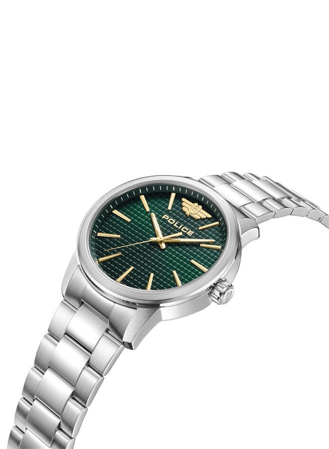Men's Men's Analog Round Shape Stainless Steel Wrist Watch PEWJG0018401 - 44 Mm