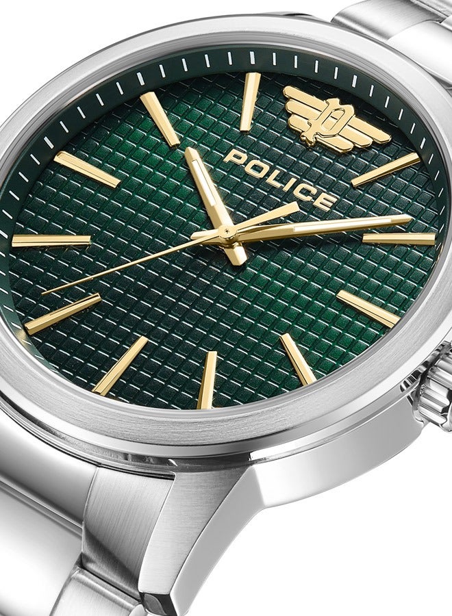 Men's Men's Analog Round Shape Stainless Steel Wrist Watch PEWJG0018401 - 44 Mm