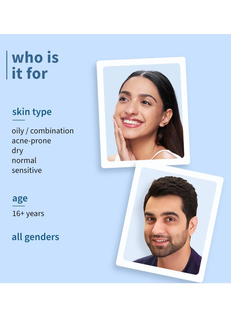 Simply Bright Routine! 2% Niacinamide & Plum Rice Water face wash & 2% Niacinamide Gel Cream