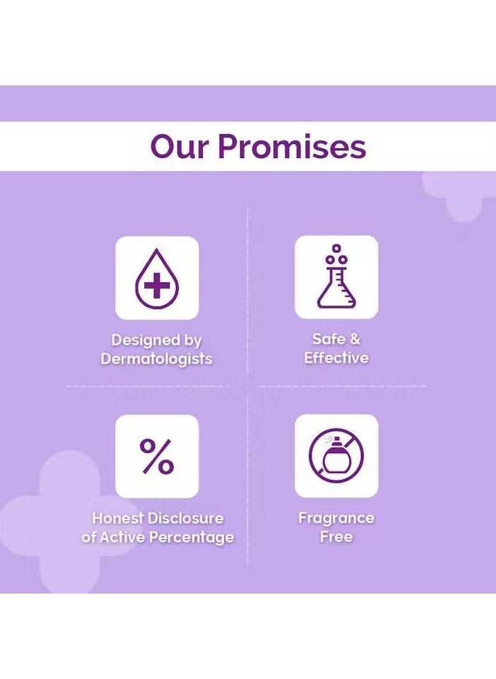 The Derma Co Anti-Acne Regimen Combo - 1% Salicylic Acid Gel Face Wash (100 ml) + 2% Salicylic Acid Serum (30 ml)