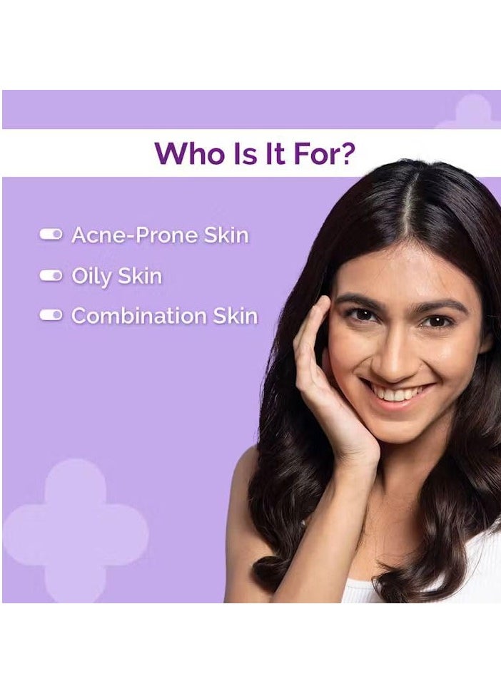 The Derma Co Anti-Acne Regimen Combo - 1% Salicylic Acid Gel Face Wash (100 ml) + 2% Salicylic Acid Serum (30 ml)
