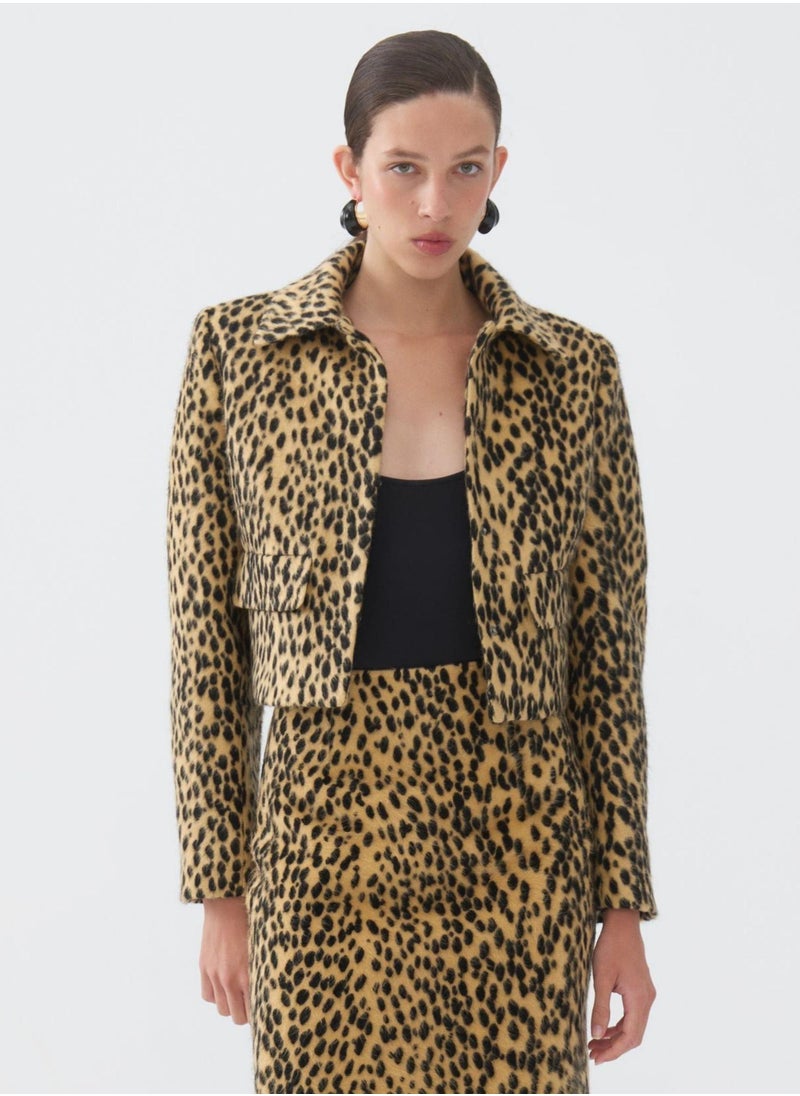 Leopard Print Jacket