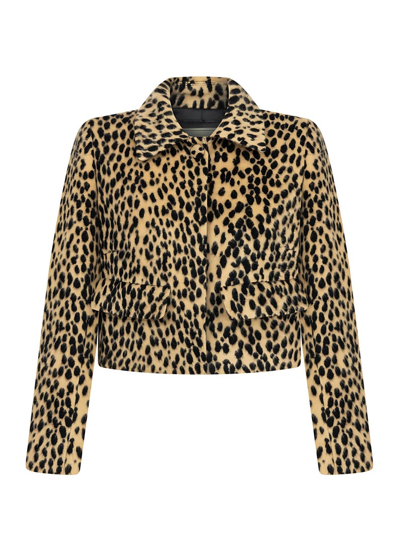 Leopard Print Jacket