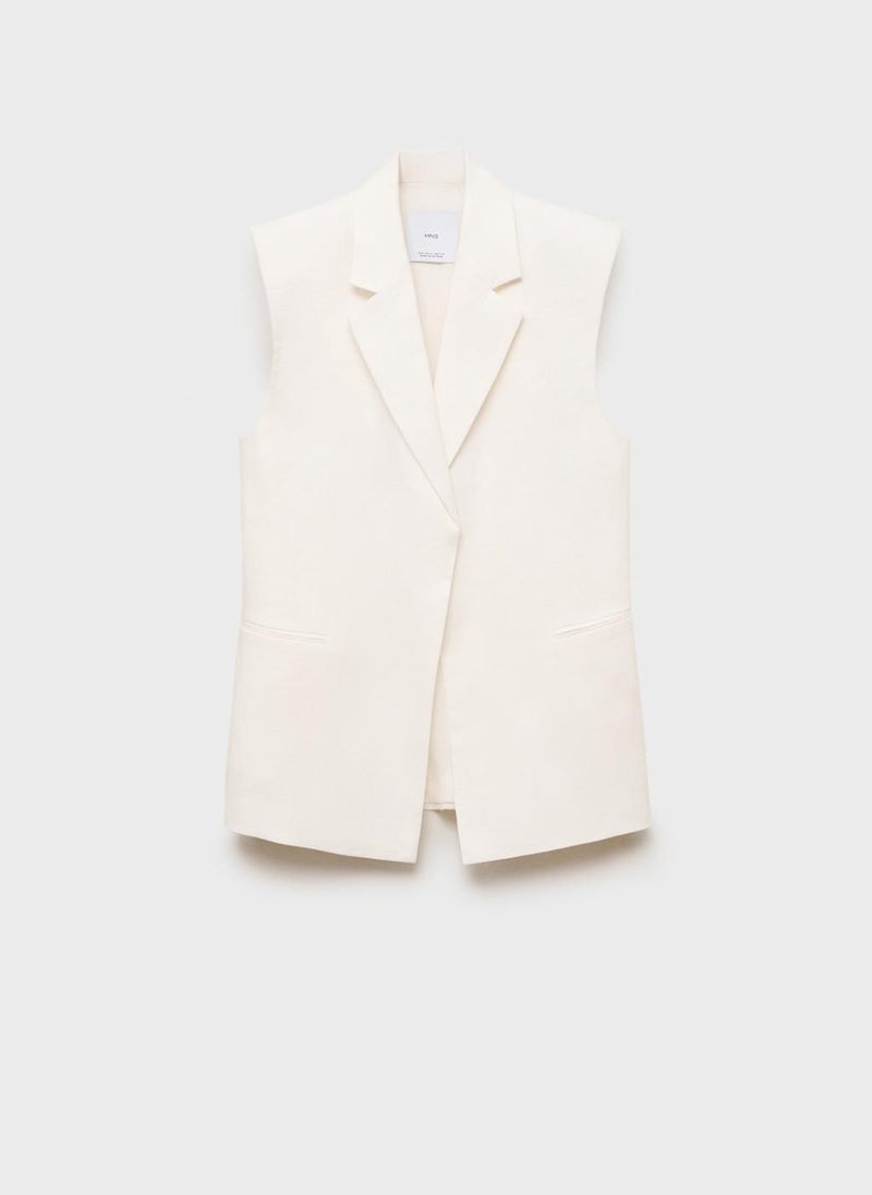 Linen Suit Waistcoat