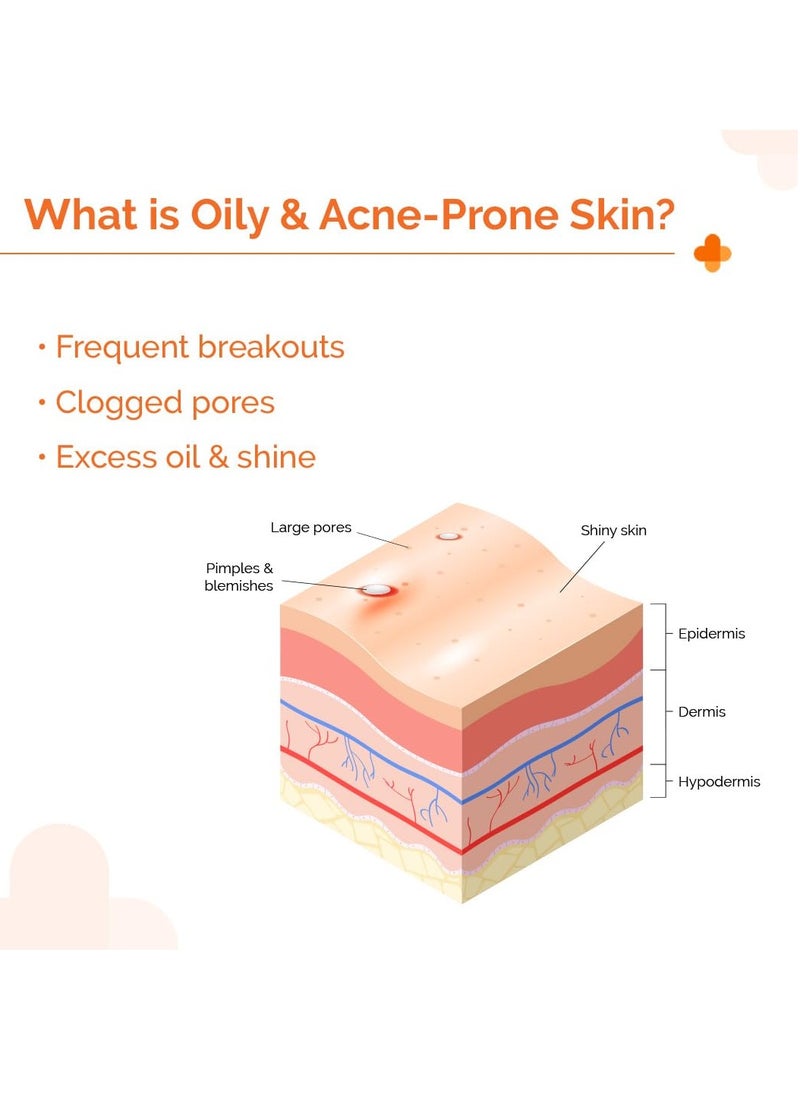 The Derma Co 1% Hyaluronic Sunscreen Oil-Free Gel SPF 50 PA++++ | For Oily, Acne-Prone Skin | Lightweight Texture | No White Cast | UVA/UVB, Broad Spectrum Protection & Blue Light Protection | Non- Comedogenic | Clinically Tested - (In -Vivo) | Tan Protection | Photostable | For Men & Women | 50 g
