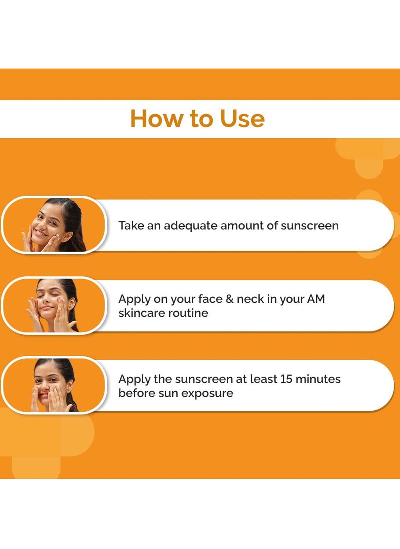 The Derma Co Hyaluronic Invisible Sunscreen SPF 50 Gel For All Skin With Hyaluronic Acid & Vitamin E For No White Cast , 1 Count