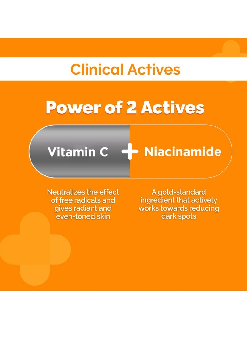 The Derma Co C-Cinamide Sunscreen Aqua Gel SPF 50 PA++++ | With Vitamin C & Niacinamide | Lightweight Texture | No White Cast | For Sun Protection & Glowing Skin | Power of 2 Actives | 50 g
