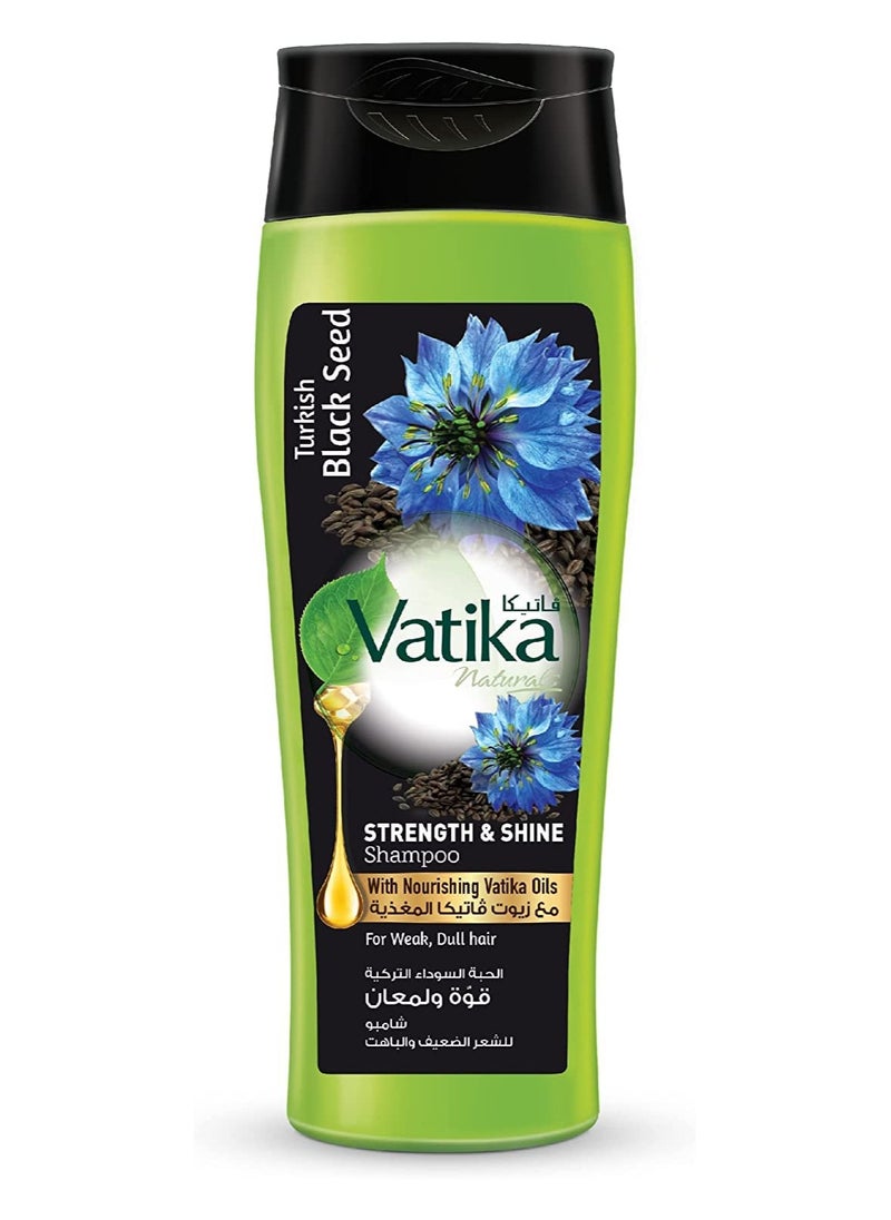 Naturals Turkish Black Seed Shampoo For Weak Dull Hair 400 ml (Product of U.A.E)