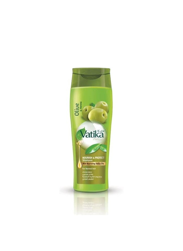 Natural Shampoo for Normal Hair 400ml (Olive & Henna)