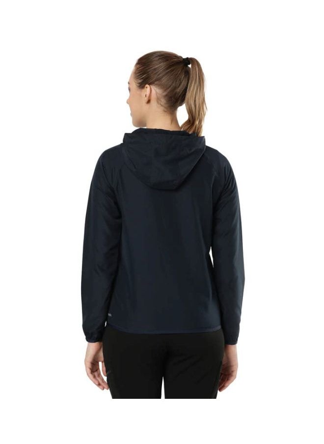 Jockey MW50 Women Microfiber Fabric Relaxed Fit Raglan Styled Water Resistant Hoodie Jacket with Stay Dry Treatment