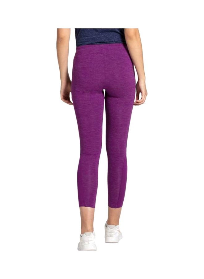 Women Sports Leggings AA01 0103 PGMAL Purple Glory Marl Large