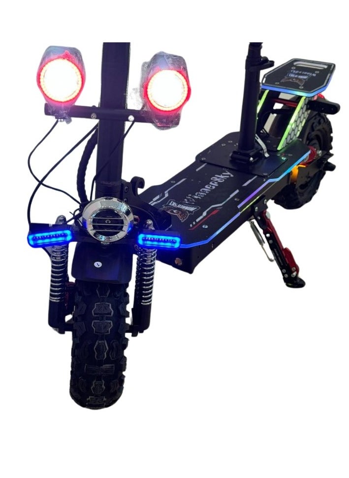 Winner sky W3  Big Motor | 48v18ah battery | Bluetooth | Dual shocks | Dual braking | full body lighting system | Free accessories