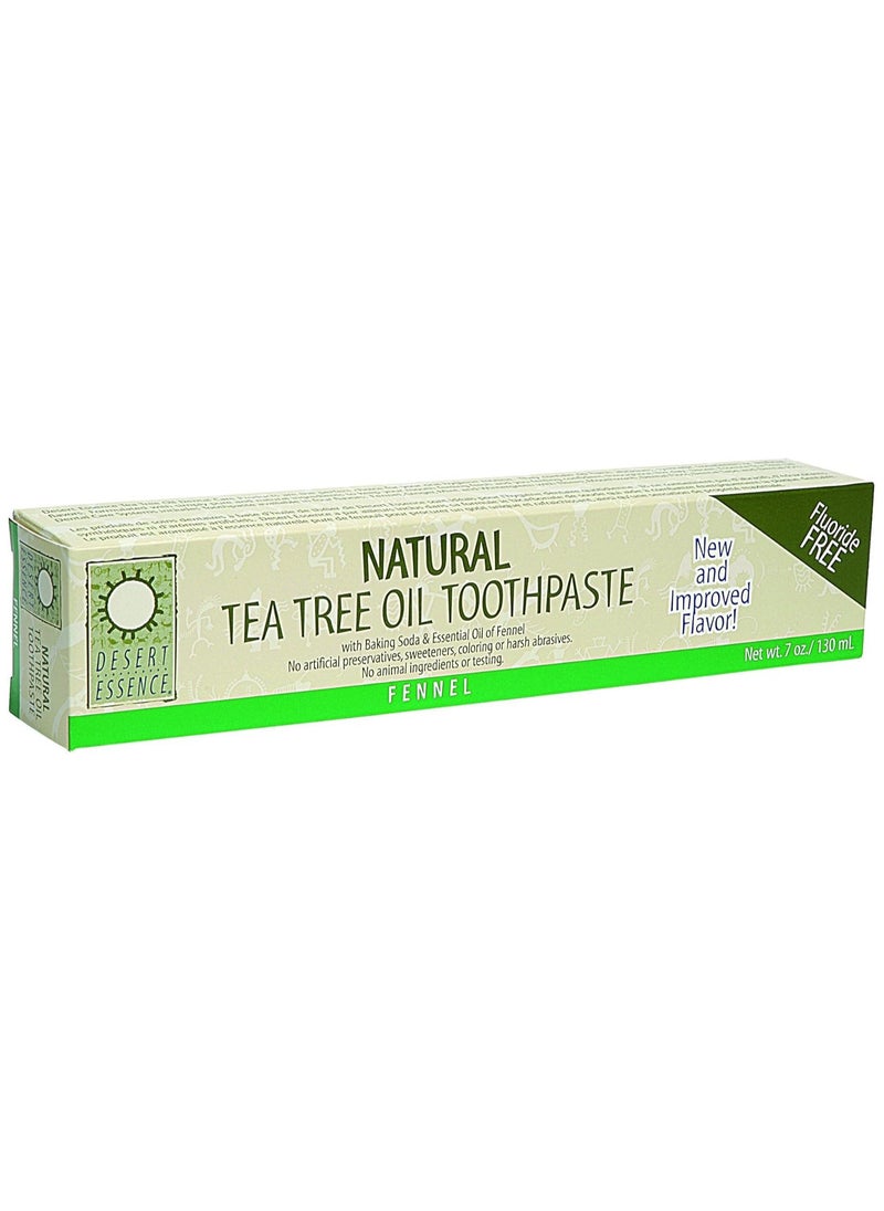 Toothpaste Tea Tree Fennel 6.25 Oz