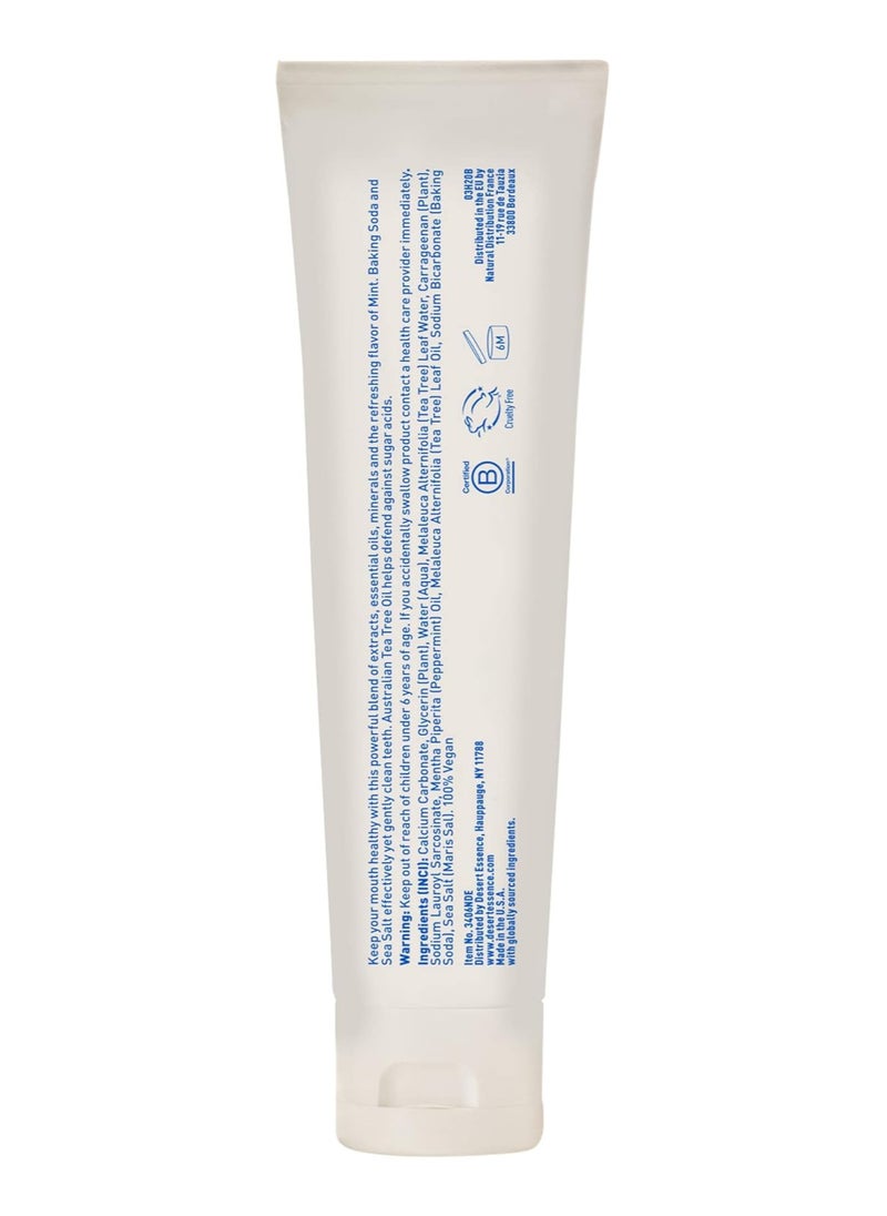 Tea Tree Oil Toothpaste Mint  6.25 Oz Pack of 2