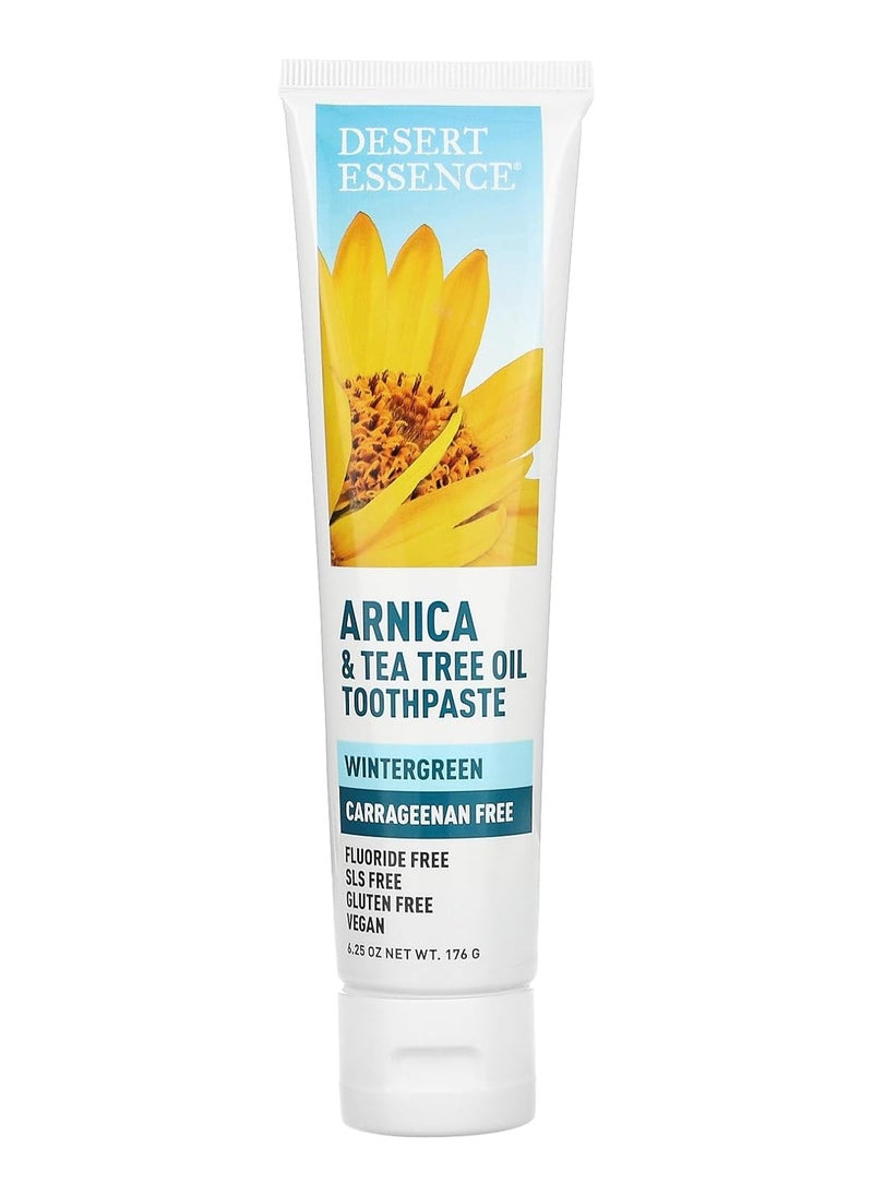 Carrageenan Free Arnica & Tea Tree Oil Toothpaste Wintergreen 183164