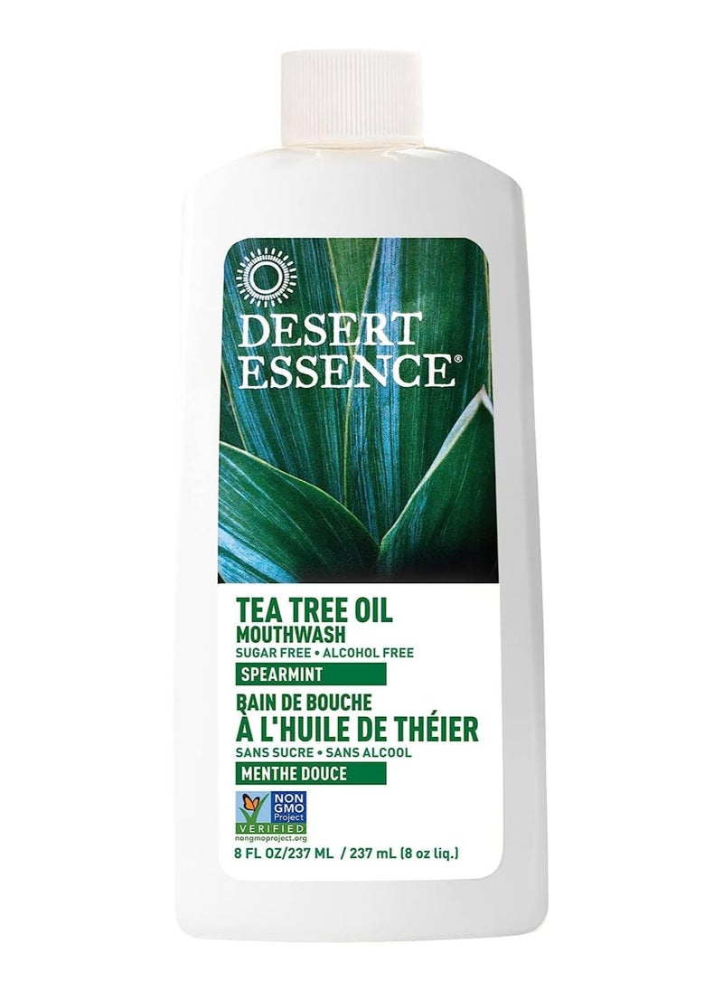 Refreshing Tea Tree Oil Mouthwash 8 Fl Ounce