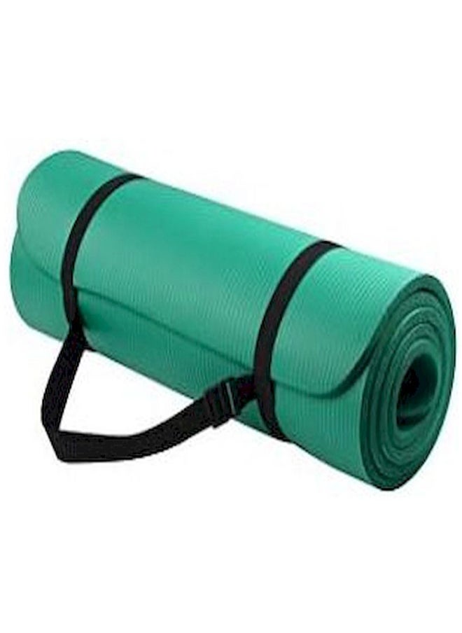 Mesuca Tpe Gym Mat Oval Shaped Mbd21306 Green