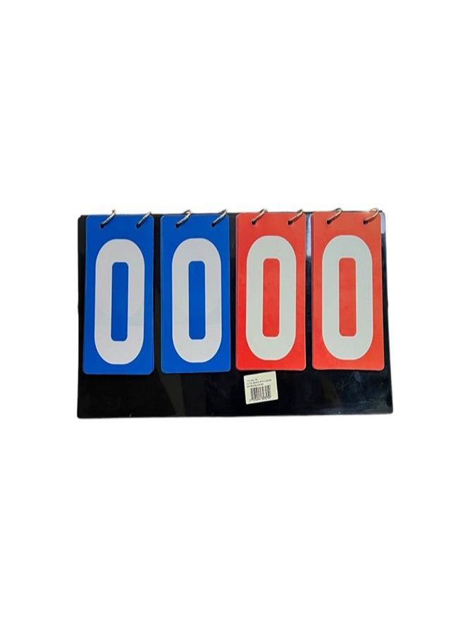 SCORE BOARD WITH 4 LETTERS MK-3040 BLACK
