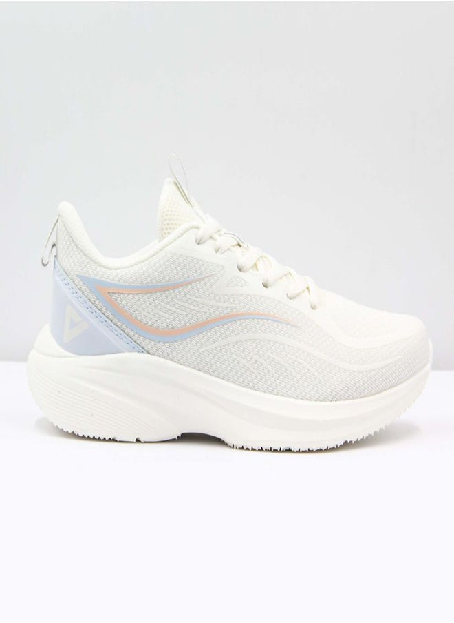 PEAK RUNNING SHOES WOMEN E243298H WHITE/BLUE-EU 39