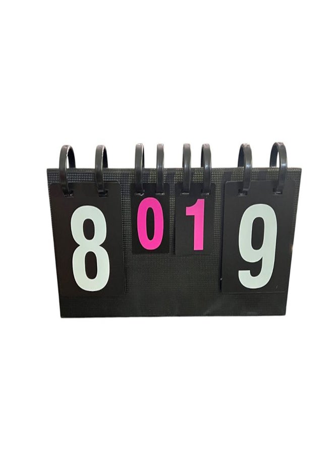 SCORE BOARD WITH 6 LETTERS MK-3241 BLACK