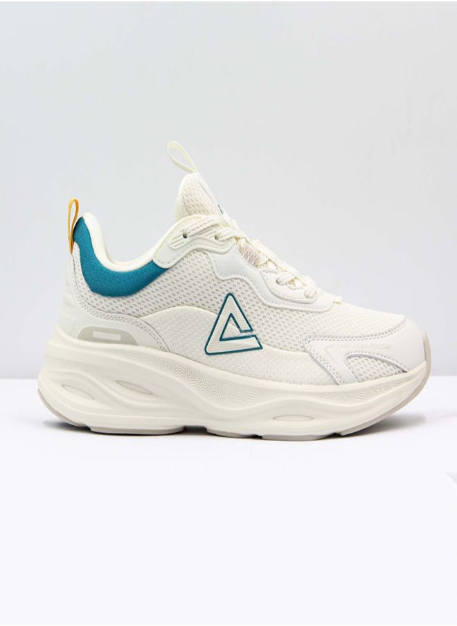 PEAK CROSS TRAINING SHOES MEN ET43371J CANVAS WHITE-EU 41