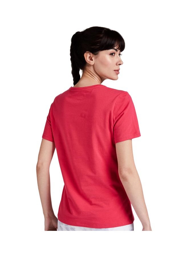 Jockey 1515 Women Super Combed Cotton Elastane Stretch Regular Fit Solid Round Neck Half Sleeve T Shirt