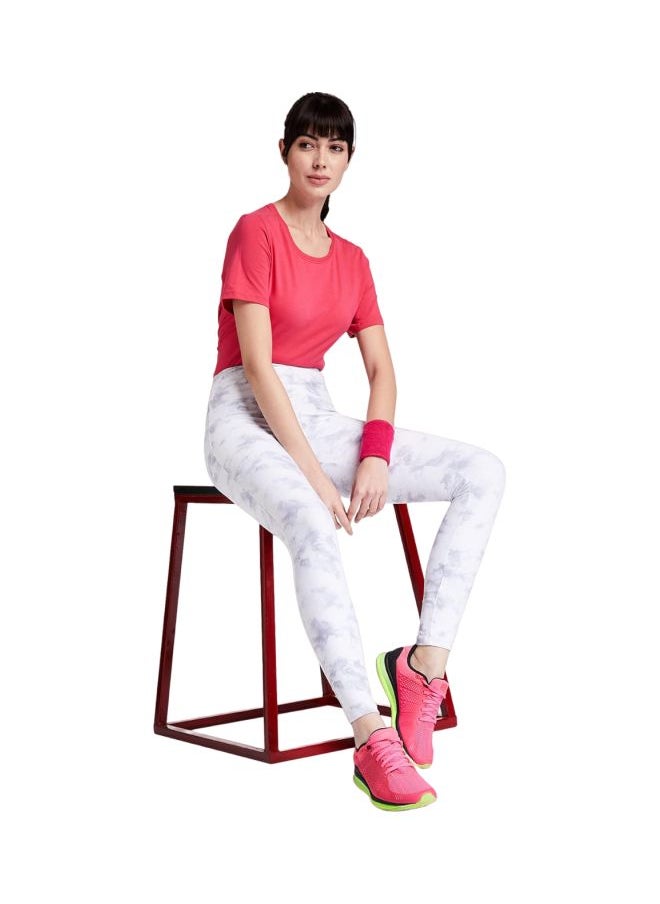 Jockey 1515 Women Super Combed Cotton Elastane Stretch Regular Fit Solid Round Neck Half Sleeve T Shirt