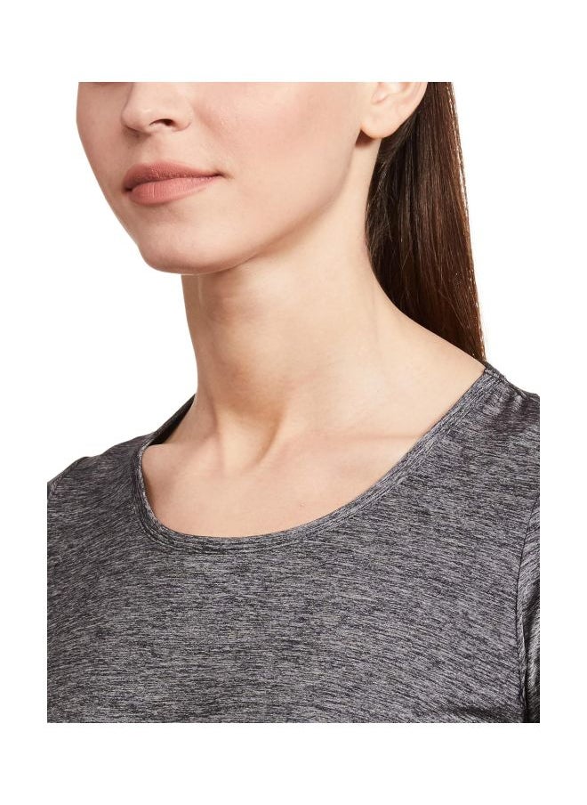 AP27 Women Tactile Microfiber Elastane Stretch Relaxed Fit T Shirt with StayDry and StayFresh Treatment