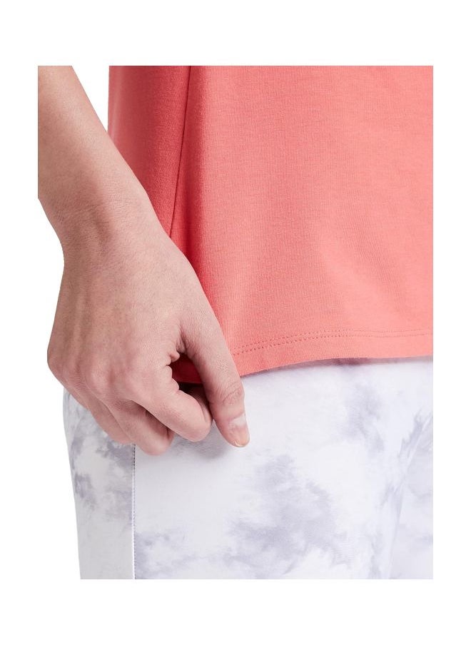 Jockey 1359 Women Super Combed Cotton Elastane Stretch Regular Fit Solid V Neck Half Sleeve T Shirt