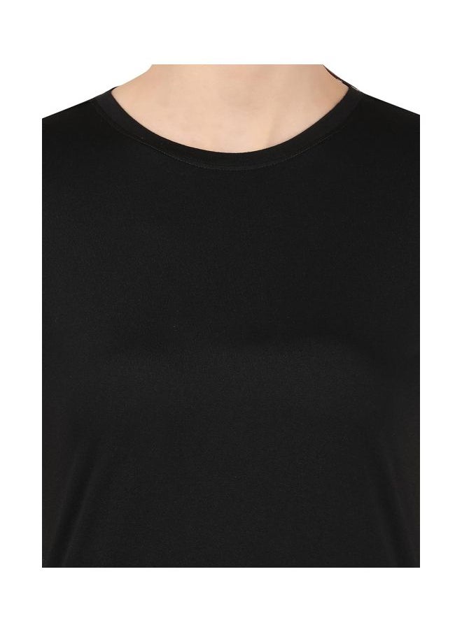 Jockey MW71 Women Microfiber Round Neck Relaxed Fit T Shirt with StayDry and StayFresh Treatment