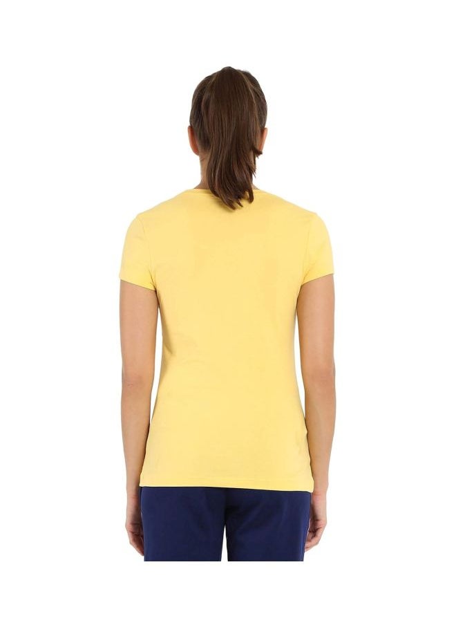 Jockey Women Cotton Round Neck T Shirt 1515 0105 BACRM Banana Cream Large