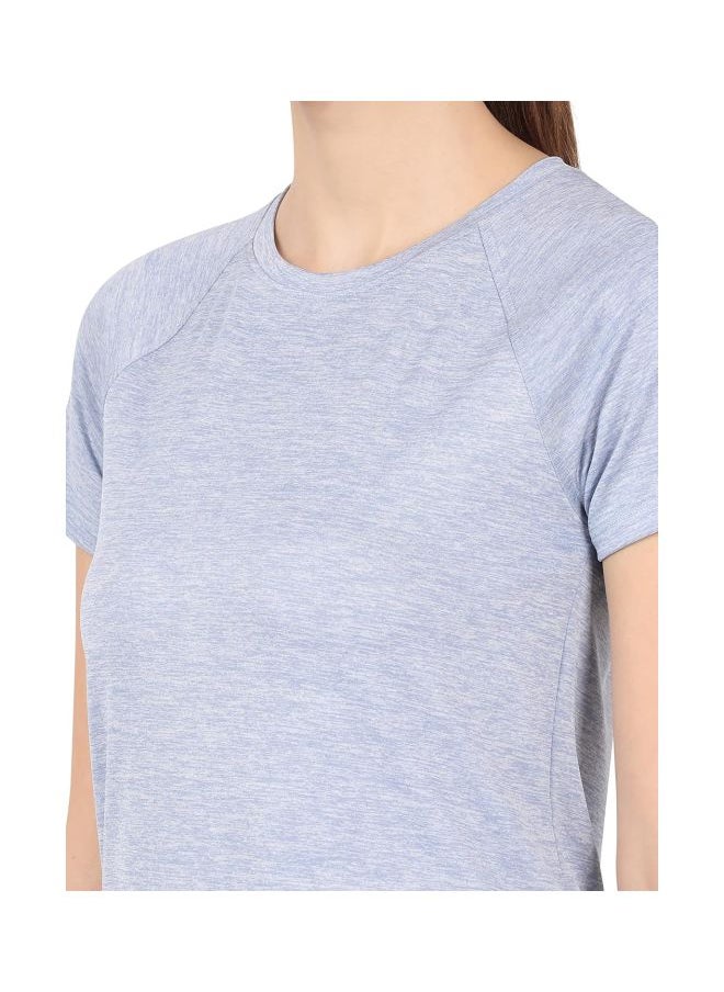 Jockey MW62 Women Microfiber Fabric Relaxed Fit Solid Curved Hem Styled Half Sleeve T Shirt with Stay Fresh Treatment