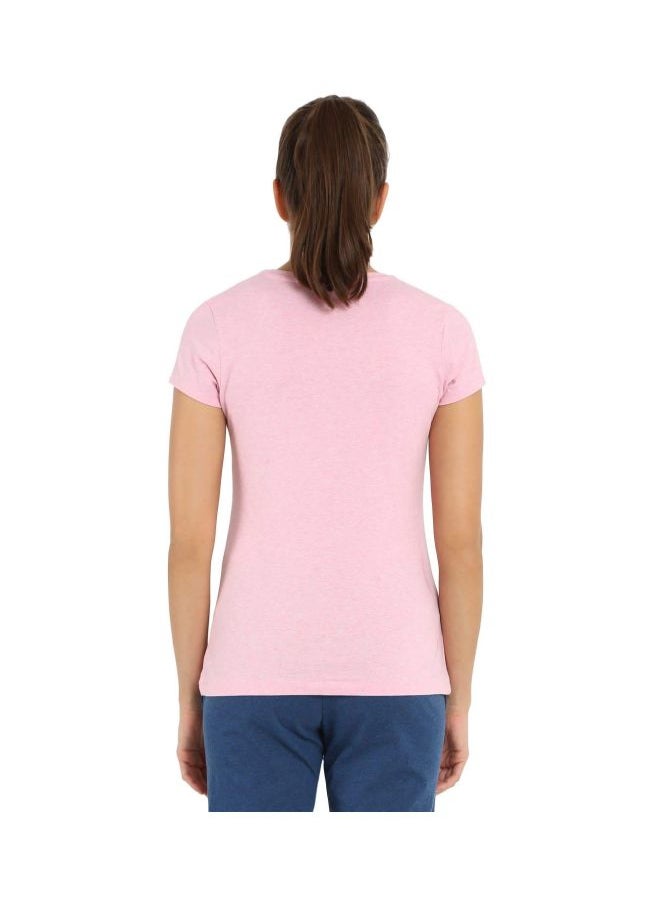 Jockey 1359 Women Super Combed Cotton Elastane Stretch Regular Fit Solid V Neck Half Sleeve T Shirt