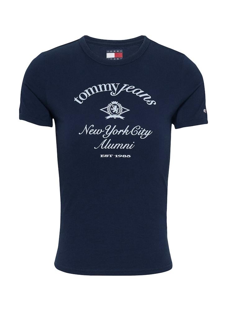Crew Neck Logo T-Shirt