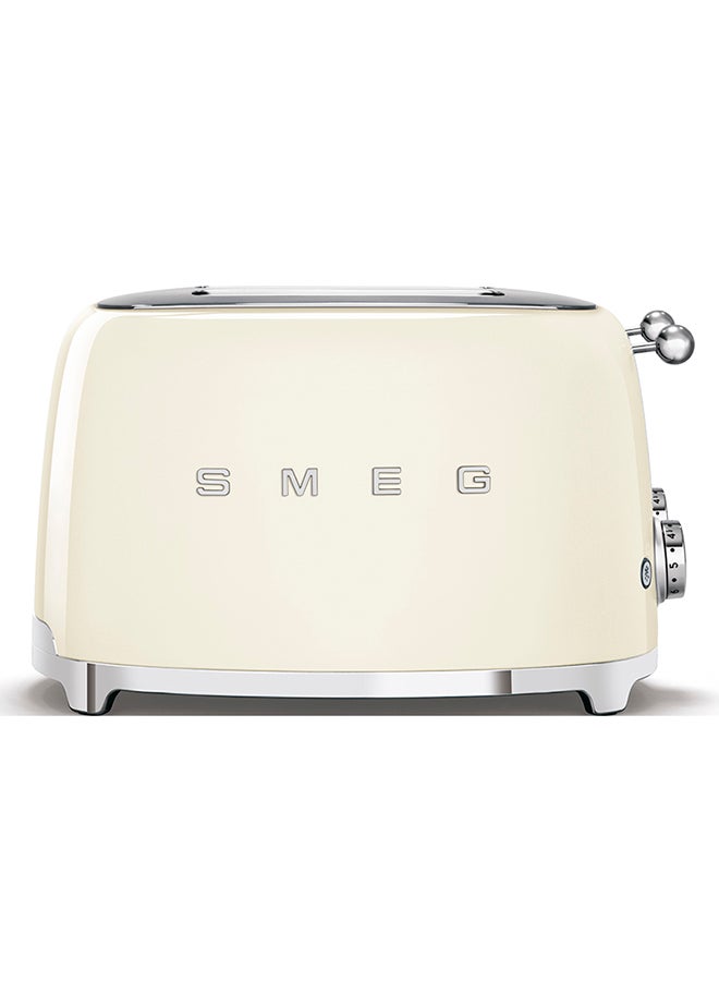 50's Style 4 Slice Toaster 2000 W TSF03CRAU Cream