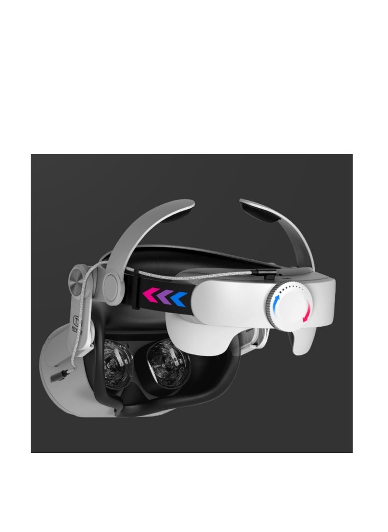 Adjustable Head Strap Compatible with Quest 2 Replacement for Quest 2 Elite Strap Accessories for Enhanced Support and Comfort in VR Suitable for Children and Adults
