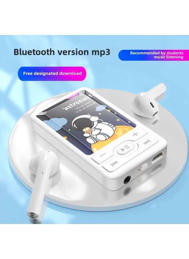 Cartoon Cute Card Mp3 Music Player With Bluetooth Mini Mp3 Student Walkman Gift Mp3-Body Color:A1 Good Luck Full-With Bluetooth-Memory Capacity:32GB (host Ear Line Memory Card OTG Charging Line)