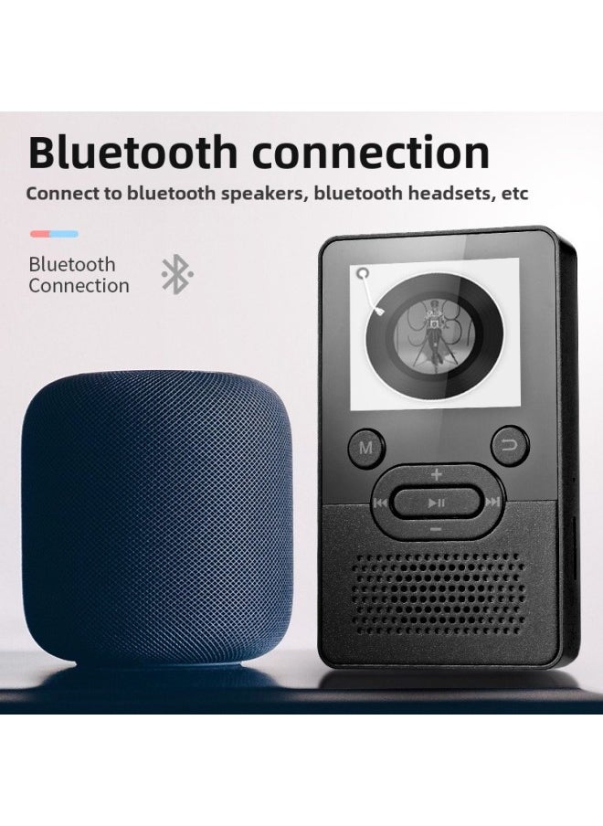 T9 MP3 Music Player MP4 Bluetooth Portable Walkman Student 1.8 Inch Card Wholesale-Body Color:Blue-Memory Capacity:16GB