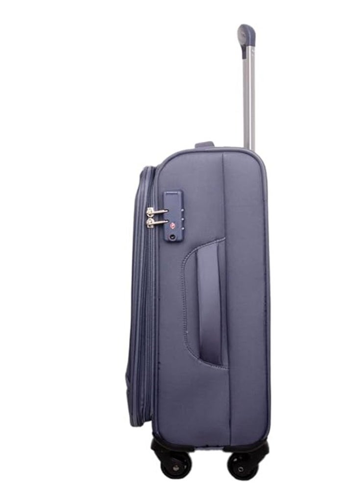 Marina Soft Luggage Trolley Bag 57 Cm Grey